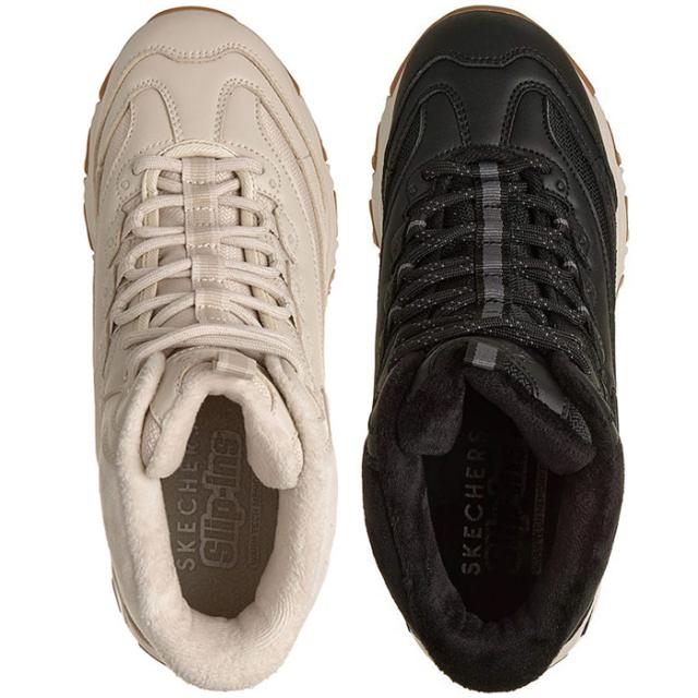 【送料無料】SKECHERS スケッチャーズ レディースブーツ スリップインズ D'LITES BOOT スニーカーブーツ 手を使わない ハンズフリー 靴_4