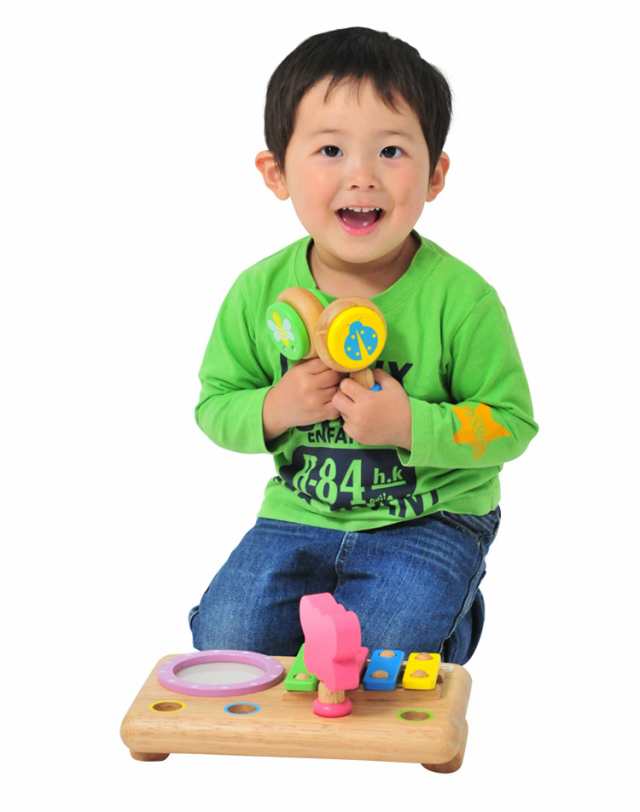 知育玩具 木製 木のおもちゃ 0歳 6ヶ月 1歳 楽器 木琴 音遊び おもちゃ 太鼓 たいこ カスタネット マラカス ベビー 子供 の通販はau  PAY マーケット - ファッションインテリア Ane-INN