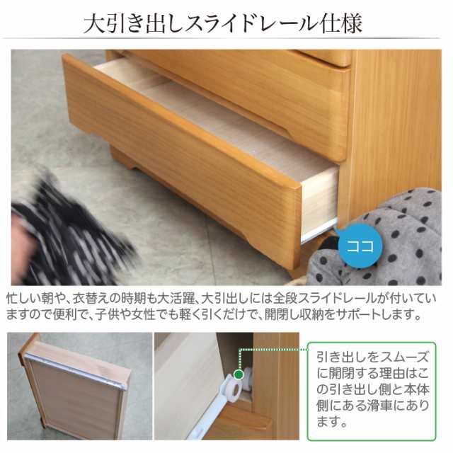 全商品ポイント10倍!】 たんす 箪笥 チェスト 収納 60cm 幅60cm