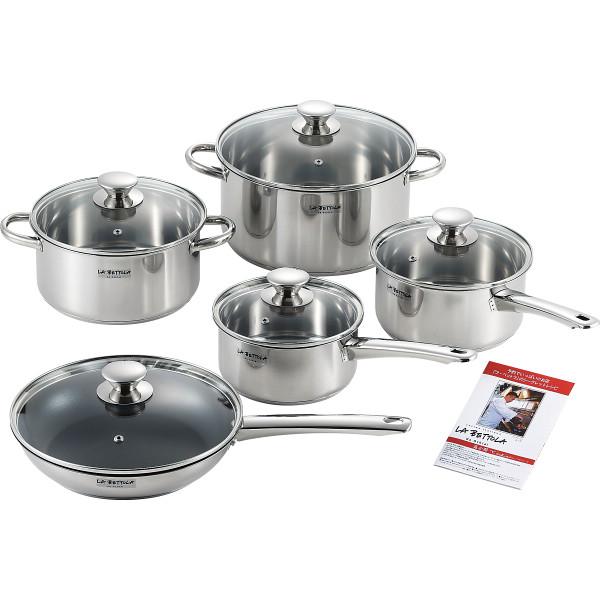 ラ ベットラ 落合務 ステンレス鍋５点セット Lb 169 送料無料 メーカー直送 代引不可 ギフト対応不可 の通販はau Pay マーケット ギフトマンdeショップ