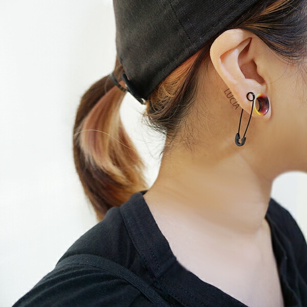 最後お値下げ【新品】K14 安全ピン ピアス シルバー925 安全ピン ピアス セーフティピン 安ピン 針 個性的 ボディ