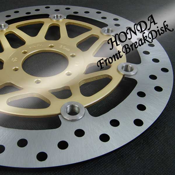 ホンダ CB400SF NC39 純正 タイプ フロント ブレーキ ディスク ローター 片側 1枚 VTR1000F SC36 CBR900RR SC28 VFR750Fプロアーム CBR600F RC36-2 CBR400RR NC23 RVF400 NC35 VFR400R NC30 補修部品 カスタム パーツ HONDA