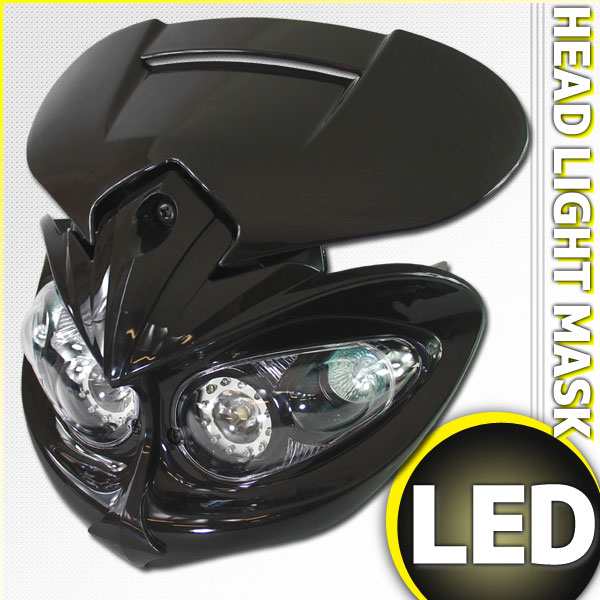 LED イーグルアイヘッドライト ブラック (Dトラッカー グラストラッカー DT50 WR250 ランツァ TW225 セロー DRZ50  RMX250 KDX220 モターの通販はau PAY マーケット バイクパーツショップ ライズコーポレーション au PAY  マーケット－通販サイト