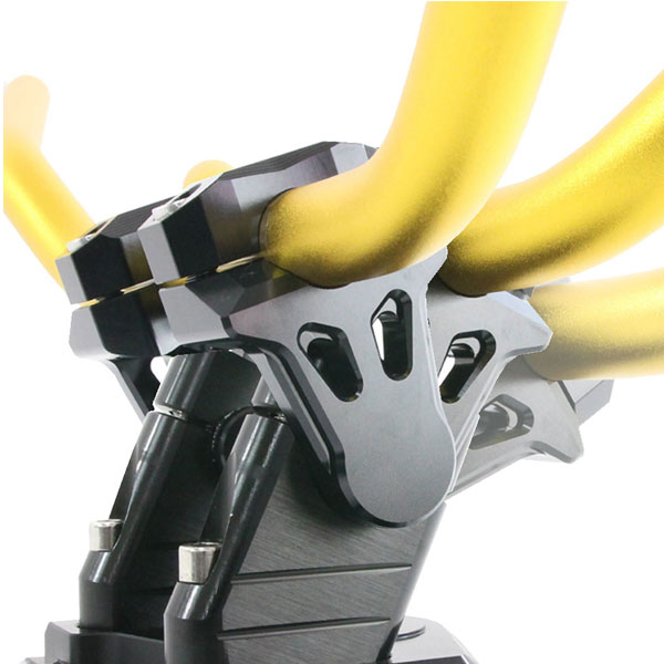 汎用 バイク用 バーマウントライザー φ22.2mm 50mmアップ ブラック【ハンドル回り ハンドルクランプ】の通販は 汎用 バイク用 バーマウントライザー φ22.2mm 50mmアップ ブラック【ハンドル回り ハンドルクランプ】の通販は