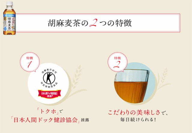 サントリー 胡麻麦茶 1050ml ペット 24本 （2ケース） 送料無料