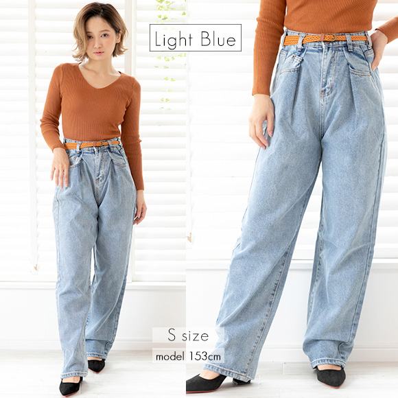 バギーパンツ レディース デニムパンツ パンツ カジュアル デニム バギー デニム素材 新作の通販はau Pay マーケット Love Berryセール中