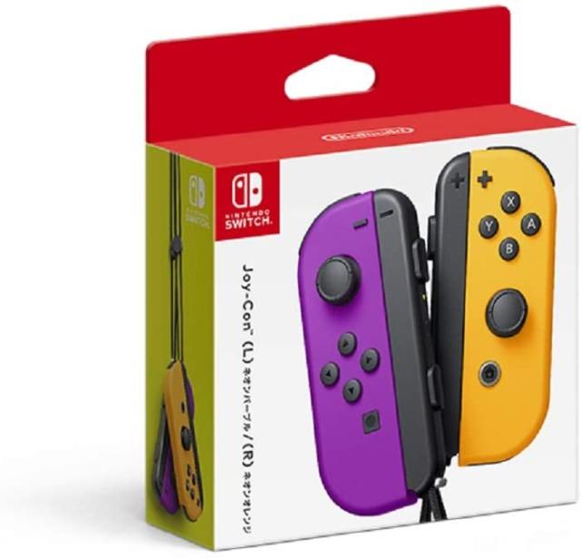 未使用に近い】バッテリー強化版 Switch ネオングリーン、ネオン