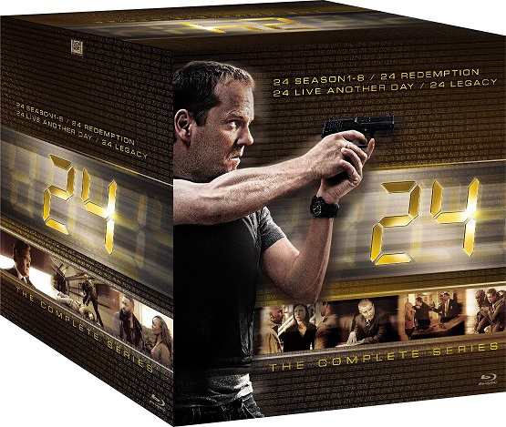 【新品】１週間以内発送 24 -TWENTY FOUR- コンプリート ブルーレイBOX (「24 -TWENTY FOUR- レガシー」付) Blu-ray 海外ドラマ