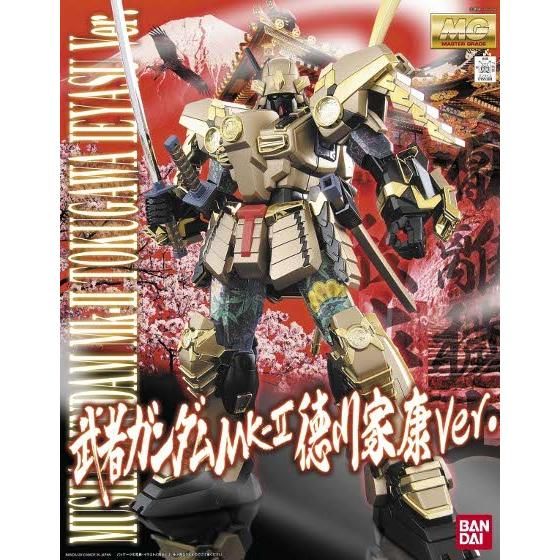 【新品】1週間以内発送　MG 1/100 武者ガンダムMk-II 徳川家康Ver. 甲冑イメージ 組み立て式プラモデル 1/100スケール とくがわ いえやす ガンプラ ロボット