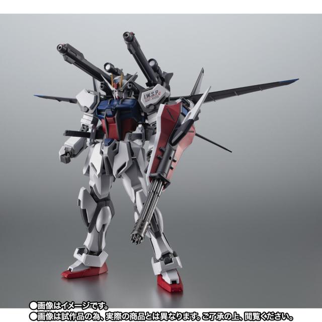 【新品】１週間以内発送 ROBOT魂 ＜SIDE MS＞ GAT-X105 ストライクガンダム（再生機）＋I.W.S.P. ver. A.N.I.M.E.　機動戦士ガンダムSEED C.E.73 Δアストレイ_1