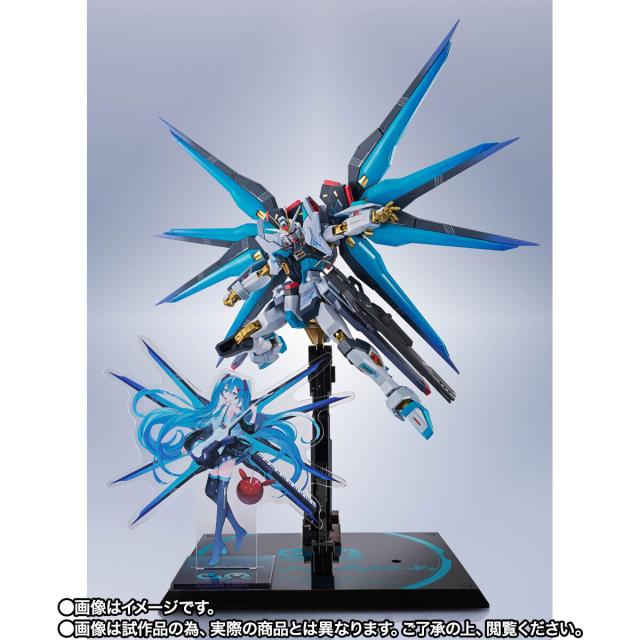 【新品】【即納】METAL ROBOT魂 ＜SIDE MS＞ ストライクフリーダムガンダム弐式 ［初音ミク Ver.］　ガンダム45周年×初音ミク はつね みく_2
