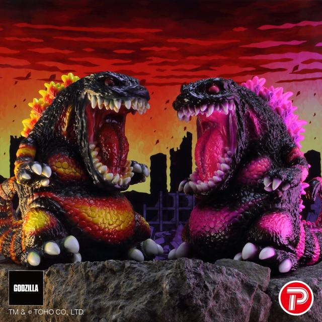 ゴジラ　1995　kagemaru designs　ピンク　ゴジラバイナルアート 新品】【即納】【ピンク】GVA-BC ゴジラ1995 KAGEMARU DESIGNS