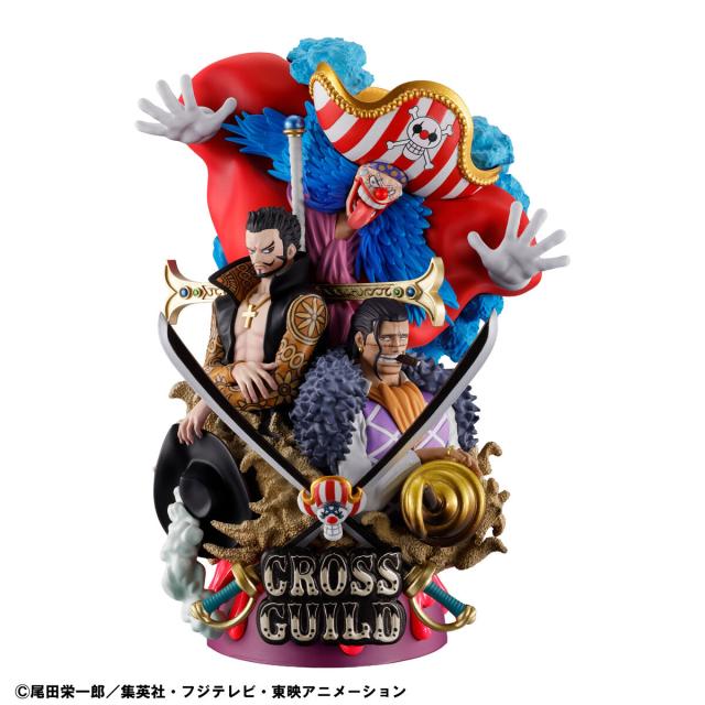 【新品】【即納】プチラマDX ONE PIECE LOGBOX RE BIRTH 03 クロスギルド　ワンピース バギー ミホーク クロコダイル　ジャンプ アニメ 漫画