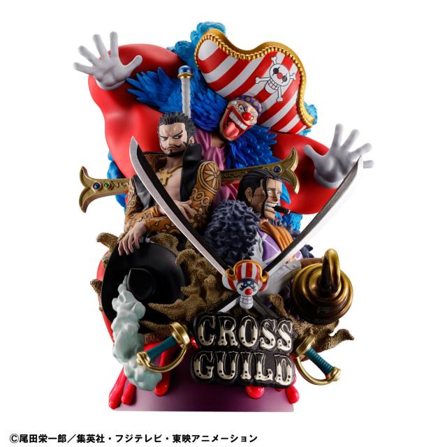 【新品】【即納】プチラマDX ONE PIECE LOGBOX RE BIRTH 03 クロスギルド　ワンピース バギー ミホーク クロコダイル　ジャンプ アニメ 漫画
