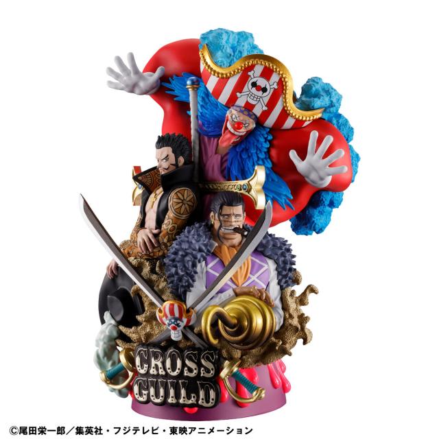 【新品】【即納】プチラマDX ONE PIECE LOGBOX RE BIRTH 03 クロスギルド　ワンピース バギー ミホーク クロコダイル　ジャンプ アニメ 漫画