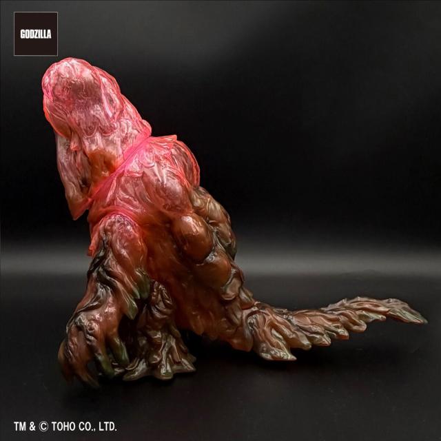 【新品】6月入荷次第発送予定　GVA-MCヘドラパッションピンク（P.P.PUDDING）　カラフル 怪獣 GODZILLA VINYL ART アートソフビ_3