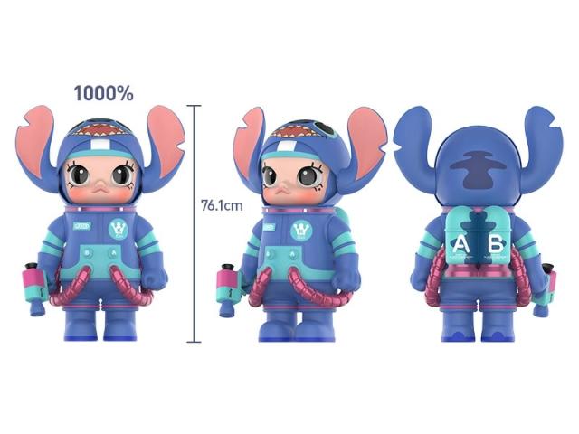 新品】【即納】MEGA コレクション 1000% SPACE MOLLY Stitch POP MART