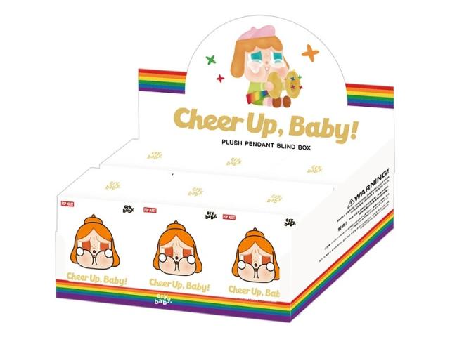 【新品】１週間以内発送【アソートボックス 6ピース】CRYBABY CHEER UP, BABY! シリーズ ぬいぐるみペンダント　POPMART ポップマート クライベイビー 泣き顔
