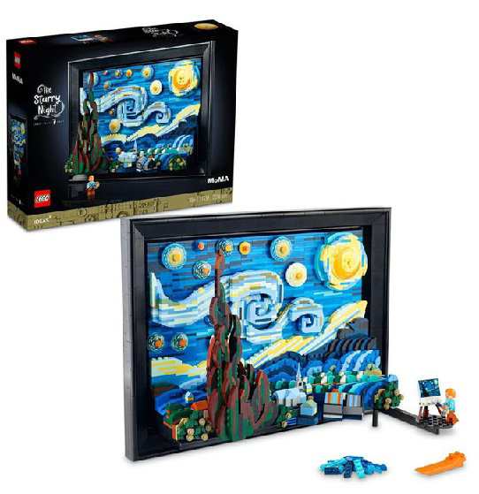 セール中 １週間以内発送 レゴ(LEGO) アイデア ゴッホ 「星月夜