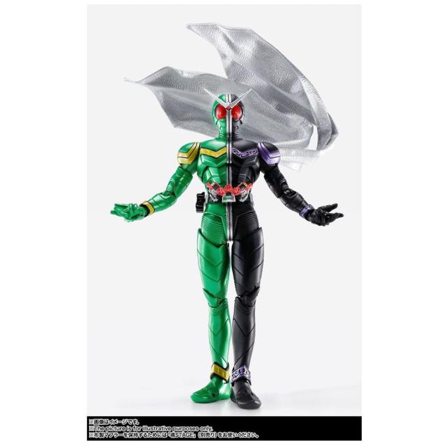 【新品】1週間以内発送　S.H.Figuarts（真骨彫製法）仮面ライダーW サイクロンジョーカー 風都探偵アニメ化記念　S.H.フィギュアーツ 塗装済み可動フィギュア_1