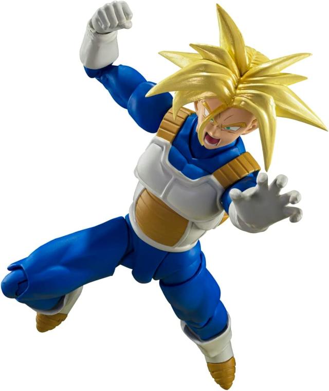 【新品】１週間以内発送 S.H.フィギュアーツ ドラゴンボール スーパーサイヤ人トランクス-その身に秘めしスーパーパワー 約140mm PVC&ABS製 塗装済み可動フィギュア