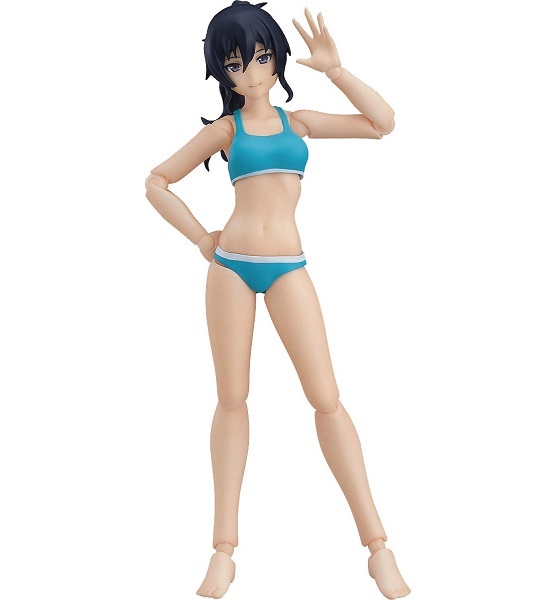 【新品】１週間以内発送 マックスファクトリー figma 水着女性body[マコト] ノンスケール ABS&amp;PVC製 塗装済み可動フィギュア Max Factory 水着姿