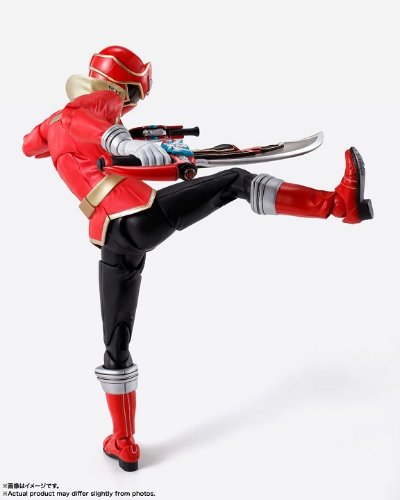 【新品】1週間以内発送 S.H.フィギュアーツ（真骨彫製法）海賊戦隊ゴーカイジャー ゴーカイレッド 約145mm PVC&amp;ABS製 塗装済み可動フィギュア_2