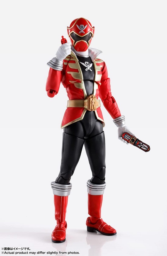 【新品】1週間以内発送 S.H.フィギュアーツ（真骨彫製法）海賊戦隊ゴーカイジャー ゴーカイレッド 約145mm PVC&amp;ABS製 塗装済み可動フィギュア_1