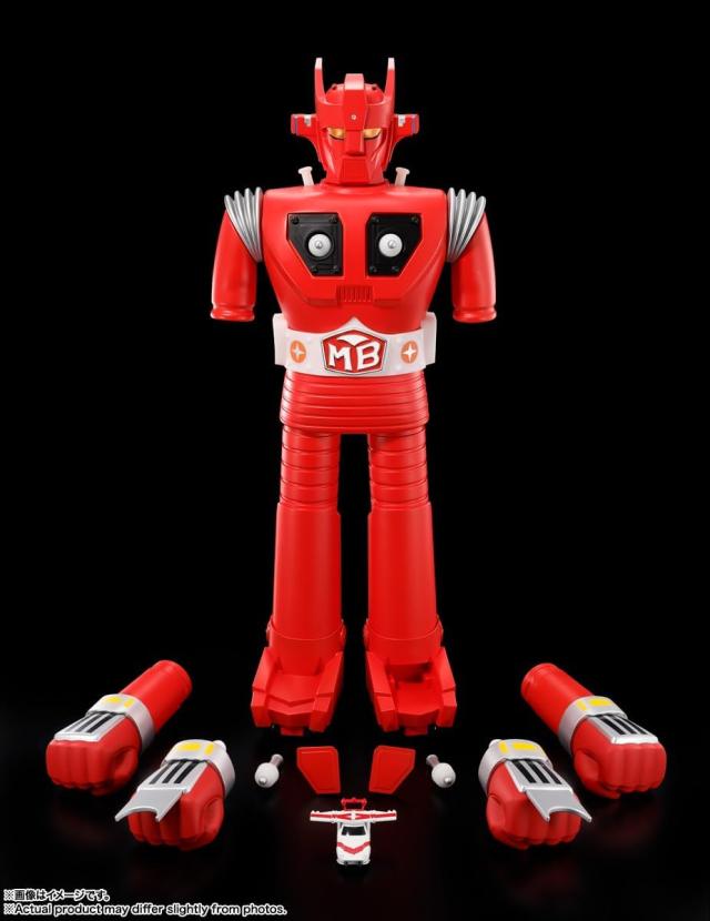 【新品】１週間以内発送 ジャンボマシンダー スーパーロボット マッハバロン 約600mm PP&PVC&ABS製 塗装済み可動フィギュア_2