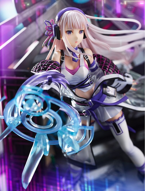 【新品】【即納】エミリア -Neon City Ver.- 1/7スケールフィギュア 『Re:ゼロから始める異世界生活』 リゼロ アニメ_1