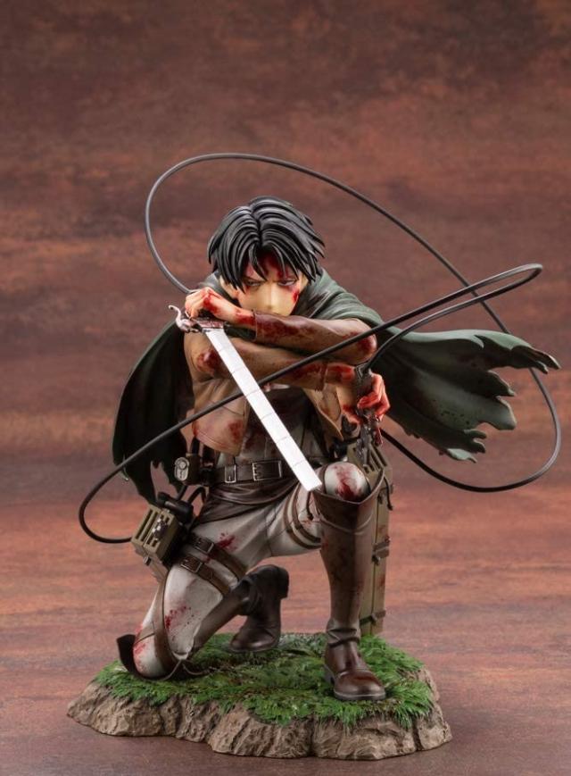 【新品】１週間以内発送 ARTFX J 進撃の巨人 リヴァイ Fortitude ver. 1/7スケール フィギュア 壽屋 KOTOBUKIYA しんげきのきょじん_1