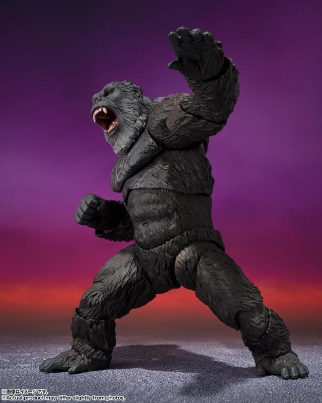 【新品】1週間以内発送　S.H.モンスターアーツ KONG FROM GODZILLA x KONG: THE NEW EMPIRE (2024) ゴジラxコング 新たなる帝国 フィギュア