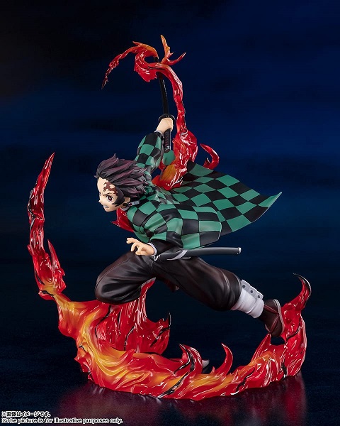 【新品】1週間以内発送　フィギュアーツZERO 鬼滅の刃 竈門炭治郎 全集中 約190mm PVC・ABS製 塗装済み完成品フィギュア_2