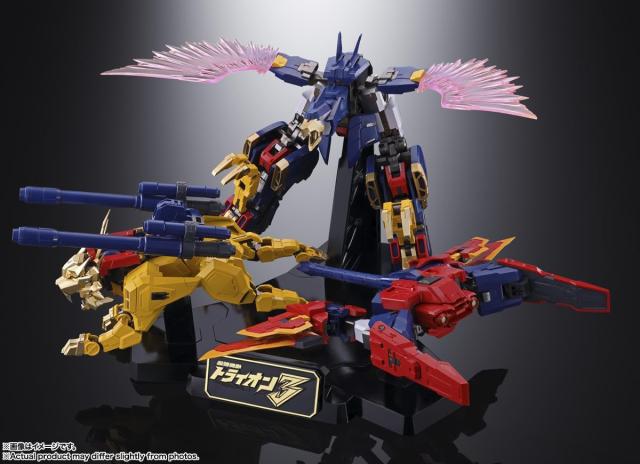 【新品】1週間以内発送　超合金魂 GX-113 ガンダムビルドファイターズトライ最強機動 ガンダムトライオン3 約210mm 塗装済み可動フィギュア_2