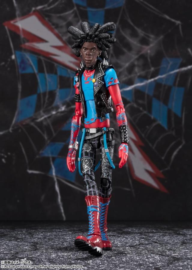 【新品】1週間以内発送　S.H.フィギュアーツ スパイダー・パンク（スパイダーマン:アクロス・ザ・スパイダーバース） 約175mm 可動フィギュア S.H.Figuarts