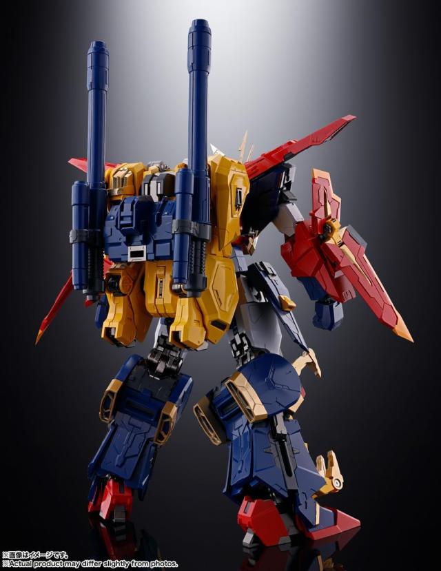 【新品】1週間以内発送　超合金魂 GX-113 ガンダムビルドファイターズトライ最強機動 ガンダムトライオン3 約210mm 塗装済み可動フィギュア_1
