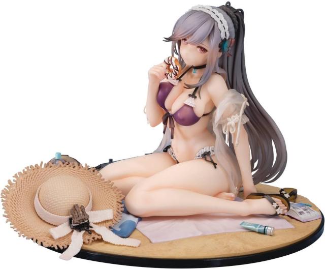 【新品】1週間以内発送　『アズールレーン』 ダンケルク 夏のスュクレ ノンスケール PVC&ABS製 塗装済み 完成品フィギュア ウイング (Wing) 巡洋戦艦