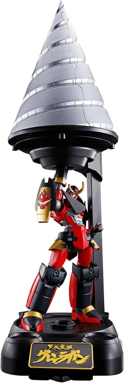 【新品】1週間以内発送　超合金魂 天元突破グレンラガン GX-107 完全変形合体グレンラガン＆大回転ギガドリルセット 約180mm フィギュア てんげんとっぱ