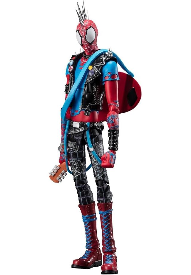 【新品】1週間以内発送　S.H.フィギュアーツ スパイダー・パンク（スパイダーマン:アクロス・ザ・スパイダーバース） 約175mm 可動フィギュア S.H.Figuarts