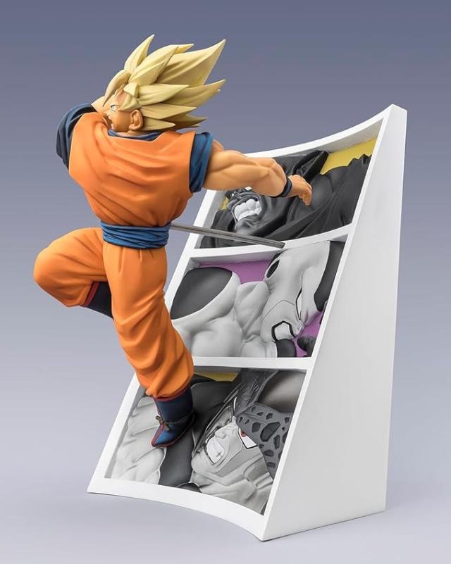 【新品】【即納】 TAMASHII NATIONS フィギュアーツZERO ドラゴンボールZ スーパーサイヤ人孫悟空-闘いの軌跡- 約220mm PVC&amp;ABS製 塗装済み完成品フィギュア_2