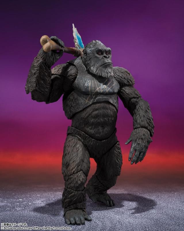 【新品】1週間以内発送　S.H.モンスターアーツ KONG FROM GODZILLA x KONG: THE NEW EMPIRE (2024) ゴジラxコング 新たなる帝国 フィギュア
