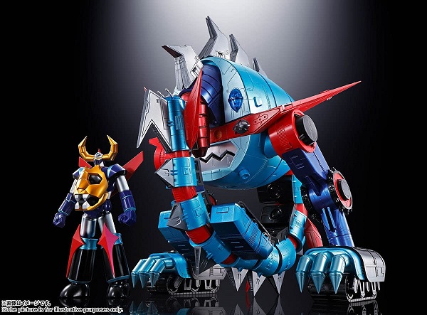 【新品】１週間以内発送 超合金魂 GX-100 ガイキング＆大空魔竜 ABS&amp;ダイキャスト&amp;PVC製 塗装済み可動フィギュア