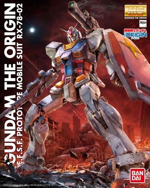 【新品】1週間以内発送　MG 機動戦士ガンダム RX-78-02 ガンダム(GUNDAM THE ORIGIN版) 1/100スケール プラモデル
