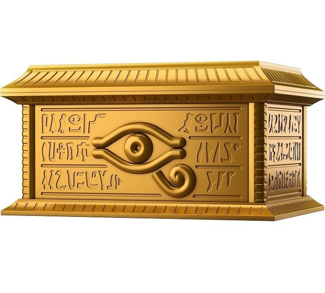【新品】【即納】ULTIMAGEAR 遊戯王 千年パズル用収納箱 黄金櫃 色分け済みプラモデル　BANDAI SPIRITS　遊☆戯☆王デュエルモンスターズ ゆうぎおう