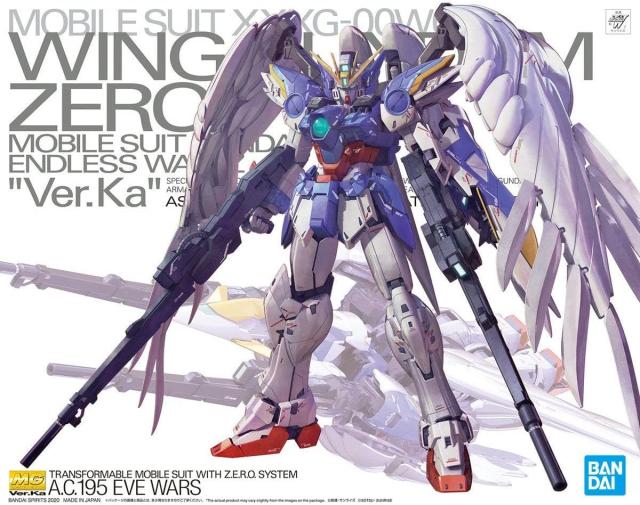 【新品】１週間以内発送　MG 新機動戦記ガンダムW Endless Waltz ウイングガンダムゼロEW Ver.Ka 1/100スケール 色分け済みプラモデル BANDAI SPIRITS