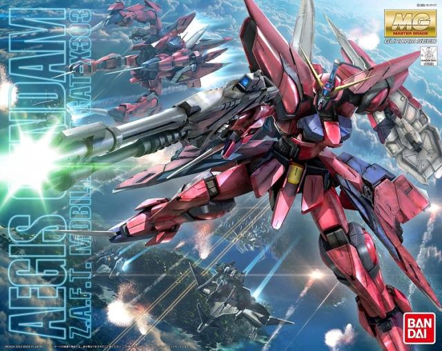 【新品】１週間以内発送 MG 機動戦士ガンダムSEED GAT-X303 イージスガンダム 1/100スケール 色分け済みプラモデル　アスラン・ザラ ガンプラ
