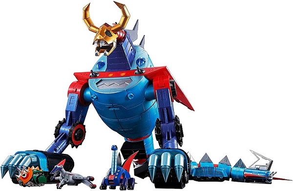 【新品】１週間以内発送 超合金魂 GX-100 ガイキング＆大空魔竜 ABS&amp;ダイキャスト&amp;PVC製 塗装済み可動フィギュア_2