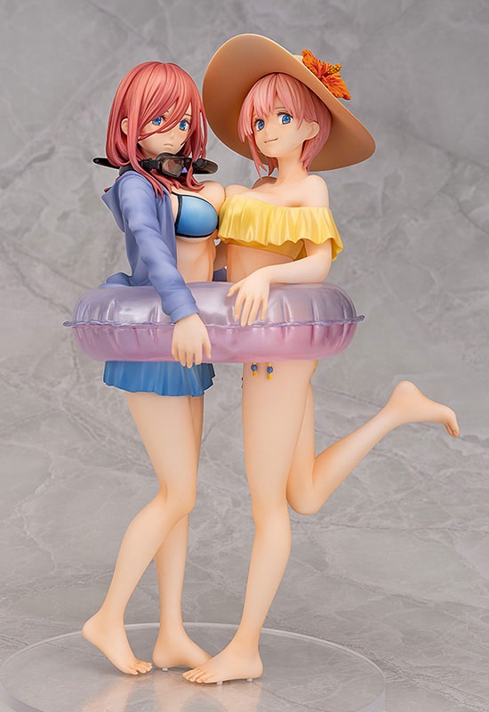 【新品】１週間以内発送 五等分の花嫁 中野一花＆中野三玖 1/7スケール ABS&PVC製 塗装済み完成品フィギュア ウイング Wing ごとうぶんのはなよめの通販は