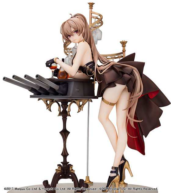 【新品】1週間以内発送 アズールレーン ジャン・バール ドレス Ver. 1/7スケール 塗装済み完成品フィギュア