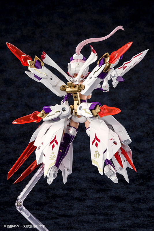 【新品】1週間以内発送 メガミデバイス 朱羅九尾 1/1スケール プラモデル あすら きゅうび 全高約140mm 美少女×メカニック 朱羅忍者 カスタム 可動美少女素体